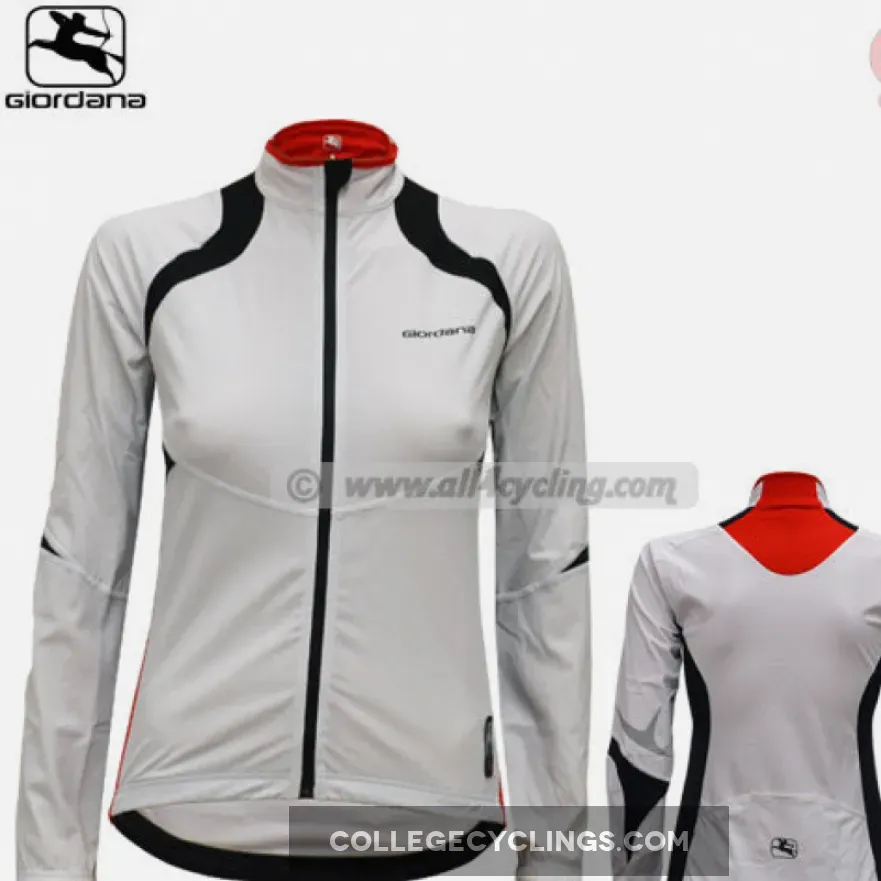 Lady Giordana Fr-Carbon E714 L/S Jersey - White Restock