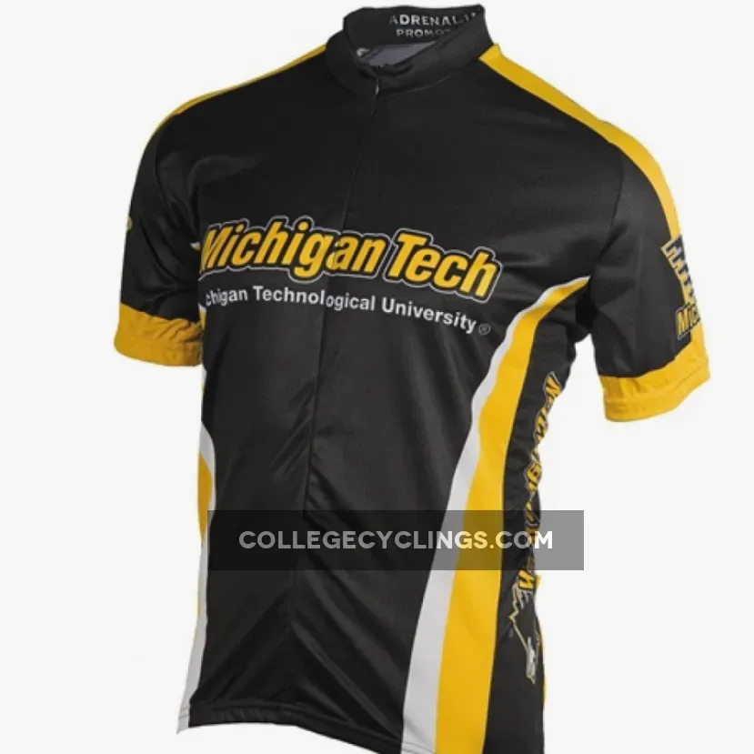 MTU Michigan Technological University Tech Cycling Jersey