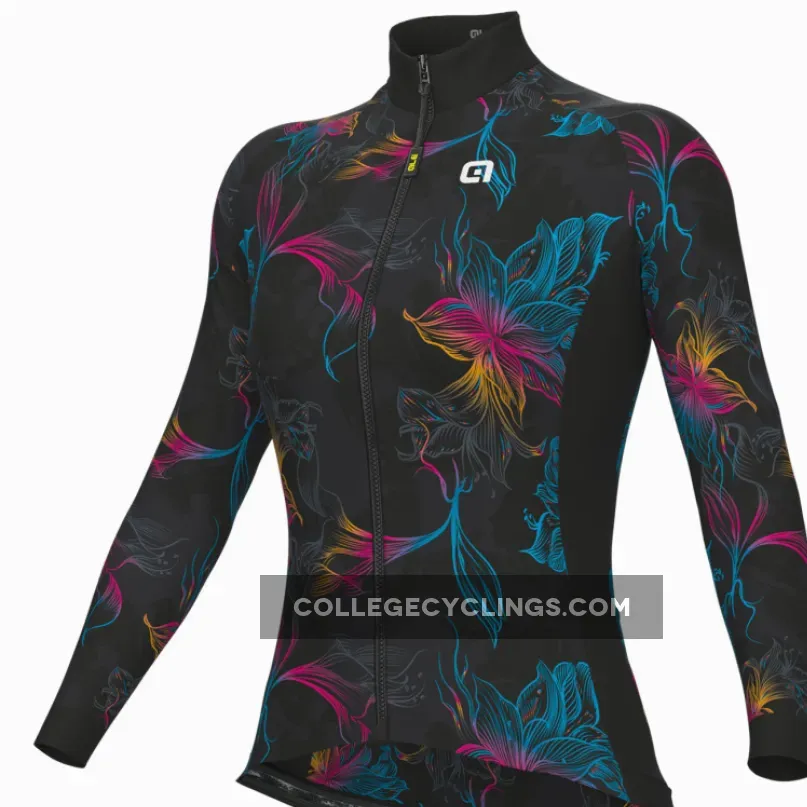 Ale Solid Chios Long Sleeve Woman Jersey - Grey Online