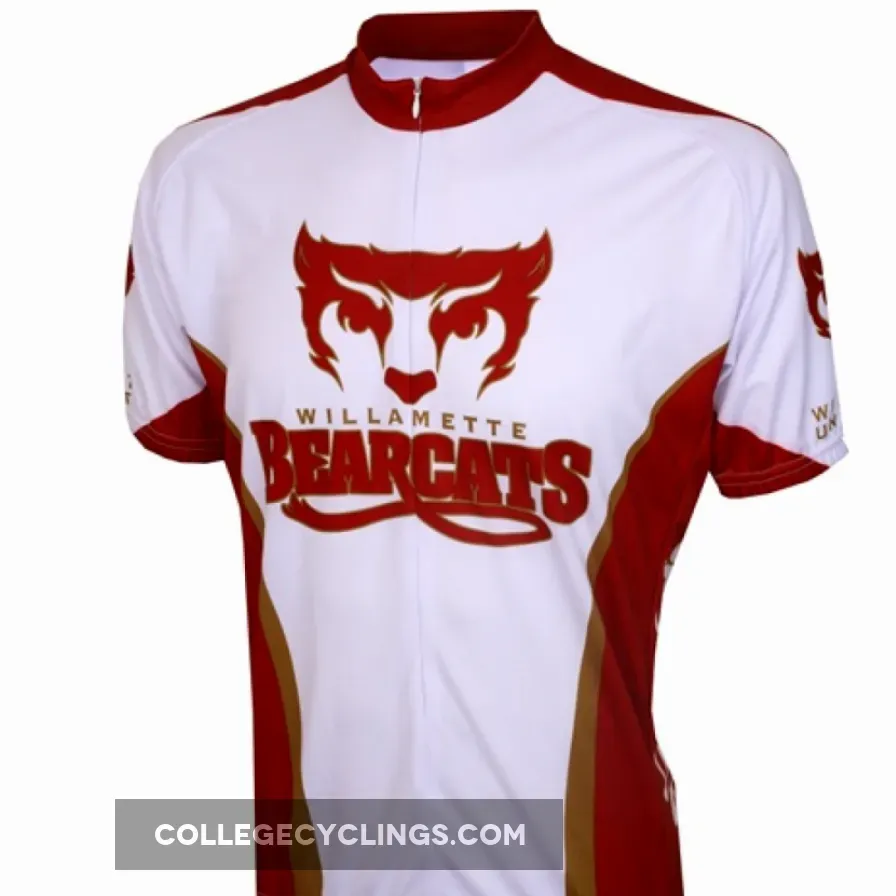 Willamette University Bearcats Cycling Short Sleeve Jersey