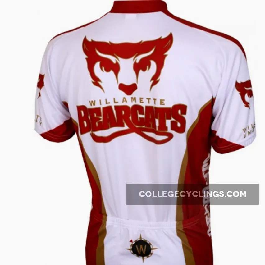 Willamette University Bearcats Cycling Short Sleeve Jersey