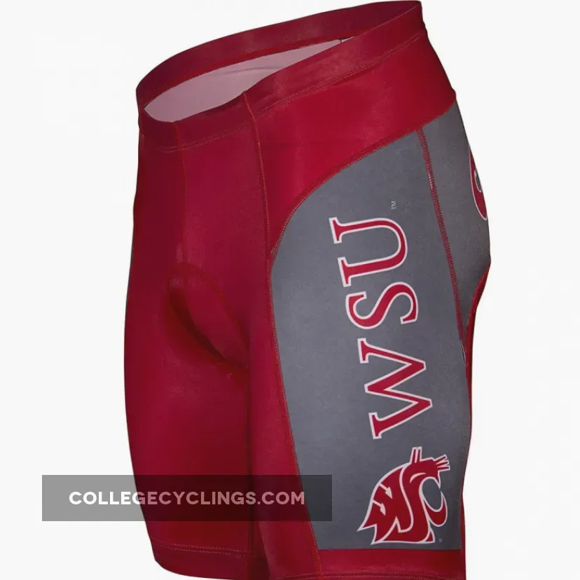 Washington State University (WSU) Cougars Cycling Shorts, Wsu Shorts