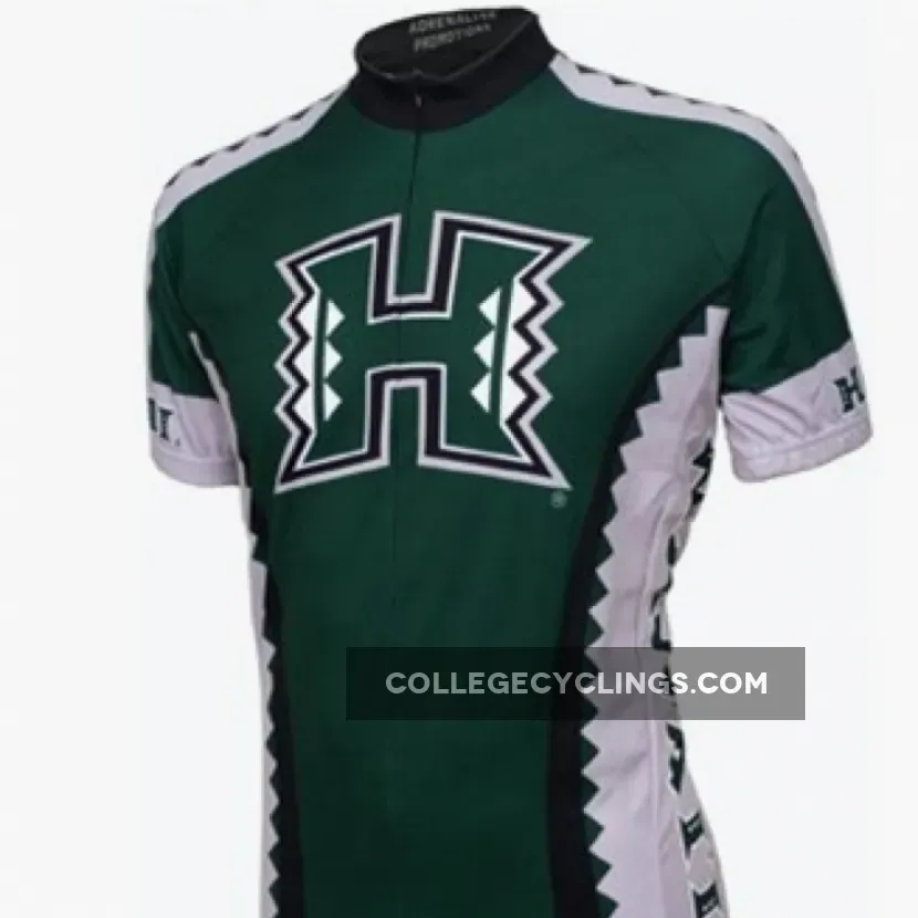 UH University of Hawaii Cycling Short Sleeve Jersey #Hawaii Cycling Jersey