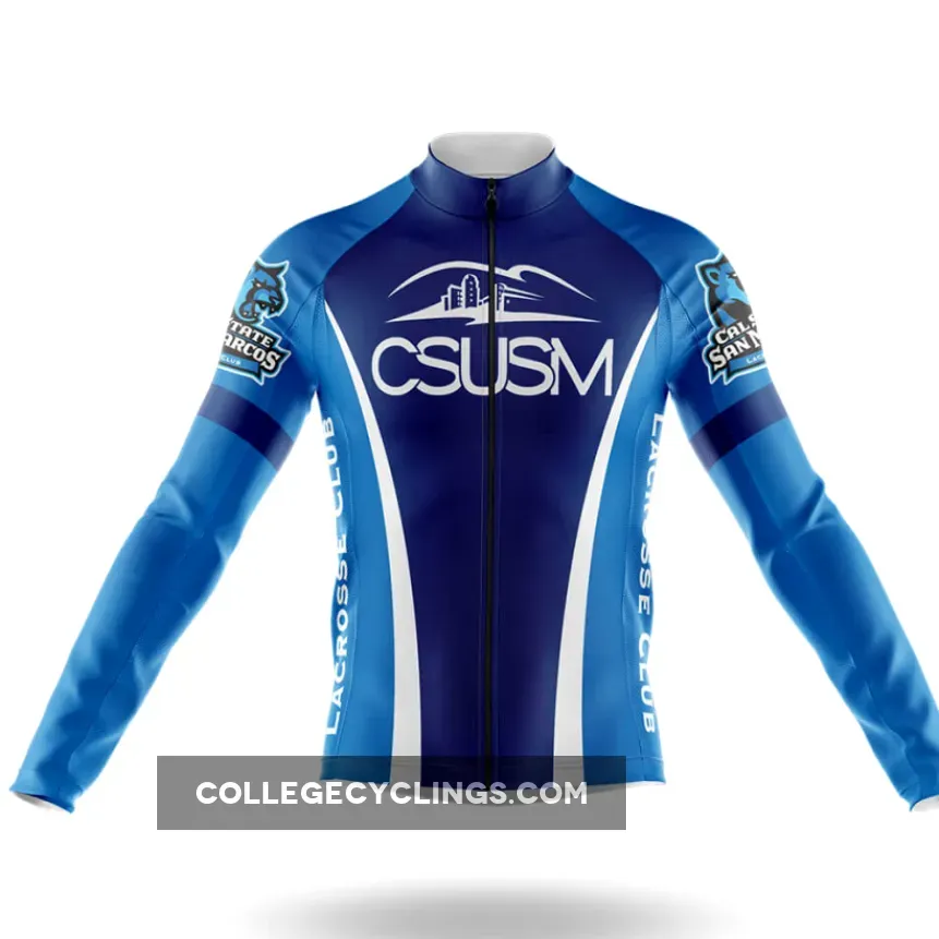 California State University San Marcos Long Sleeve Cycling Jersey Only