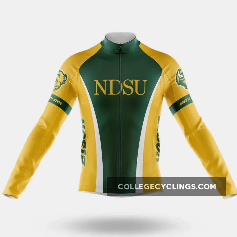 North Dakota State University Long Sleeve Cycling Jersey Only