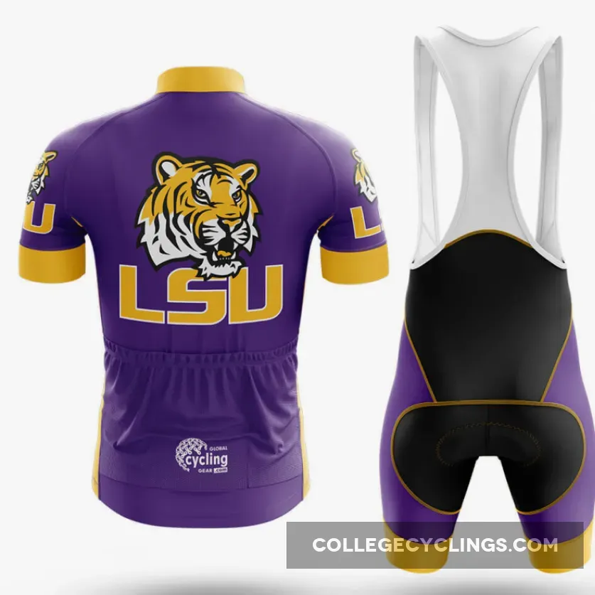 Louisiana State Tigers Long Sleeve Cycling Jersey For Sale Louisiana State Tigers Long Sleeve Cycling Jersey For Sale
