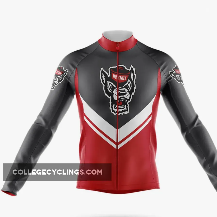 North Carolina State University Long Sleeve Cycling Jersey Ver.3