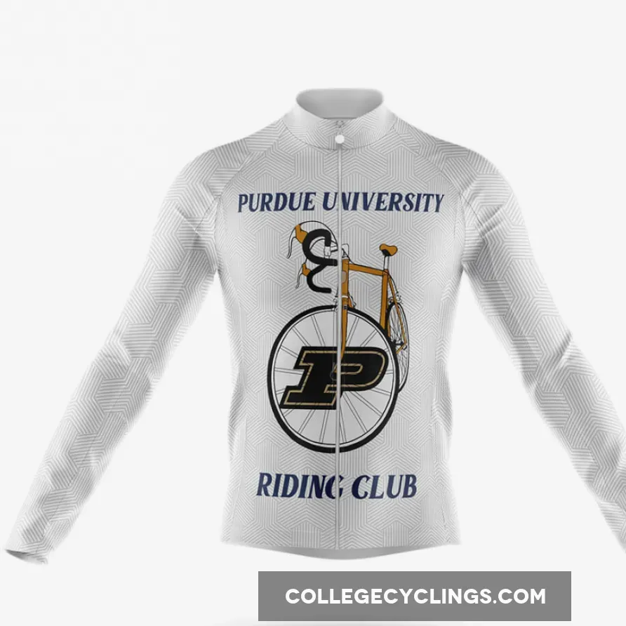 Classic Purdue University Long Sleeve Cycling Jersey Only