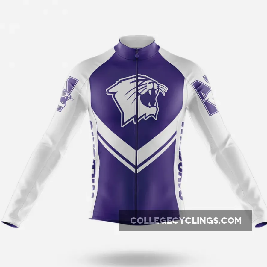 Northwestern University V3 Cycling Kit - Long Sleeve Jersey