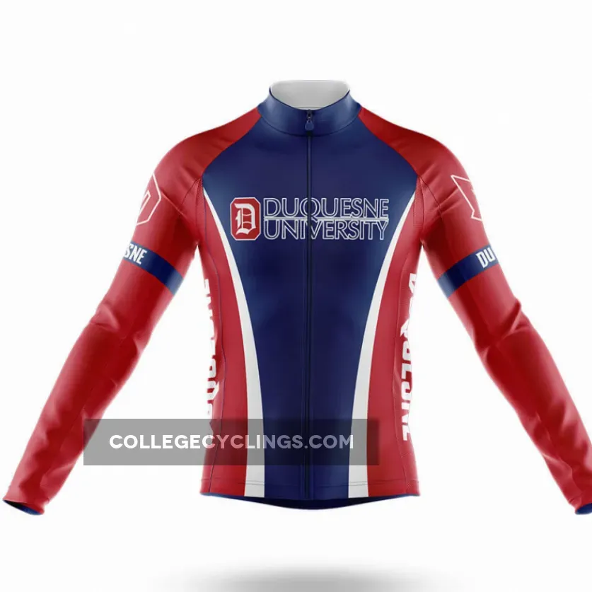 Duquesne University Long Sleeve Cycling Jersey Only