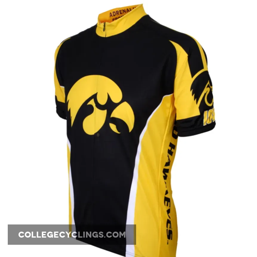 Iowa Hawkeyes Mens Cycling Jersey, Hawkeyes Jersey