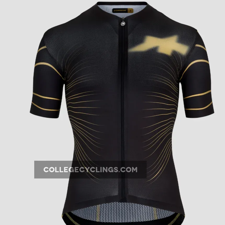 Assos Equipe RS Targa Wings jersey - Black gold, Assos Equipe Jersey