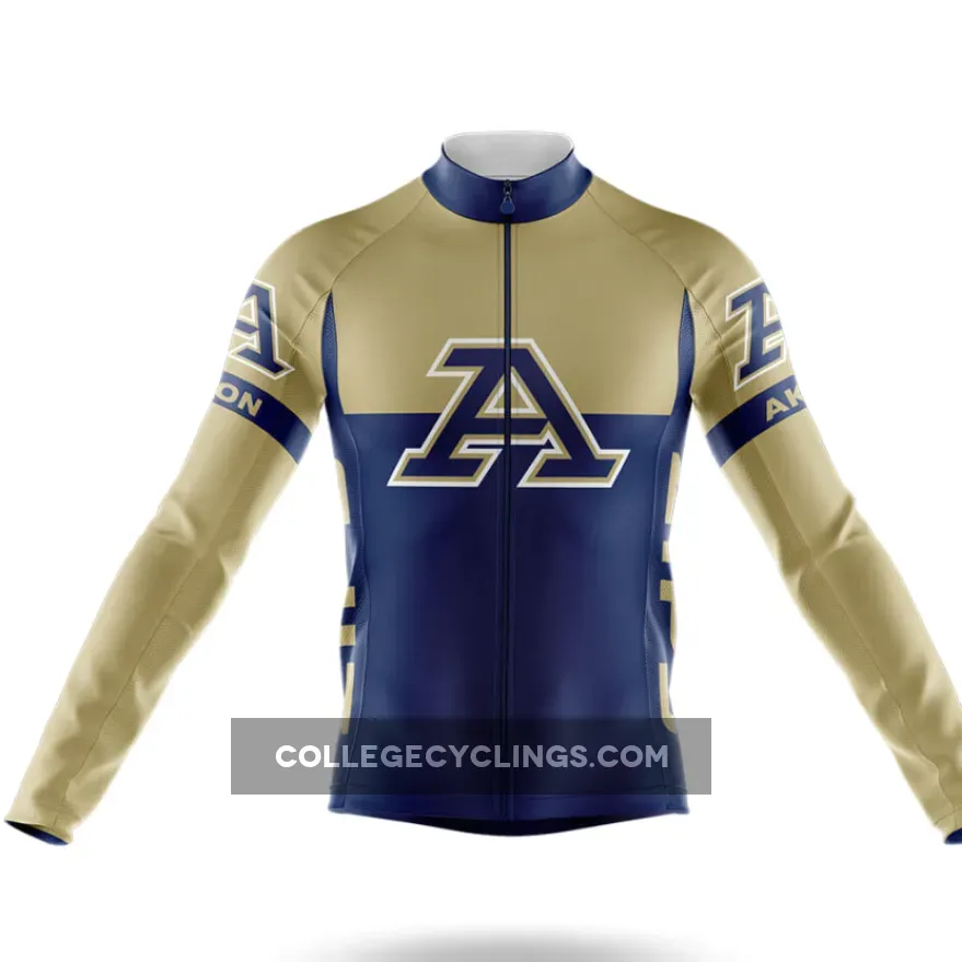 University of Akron V2 Long Sleeve Cycling Jersey Only