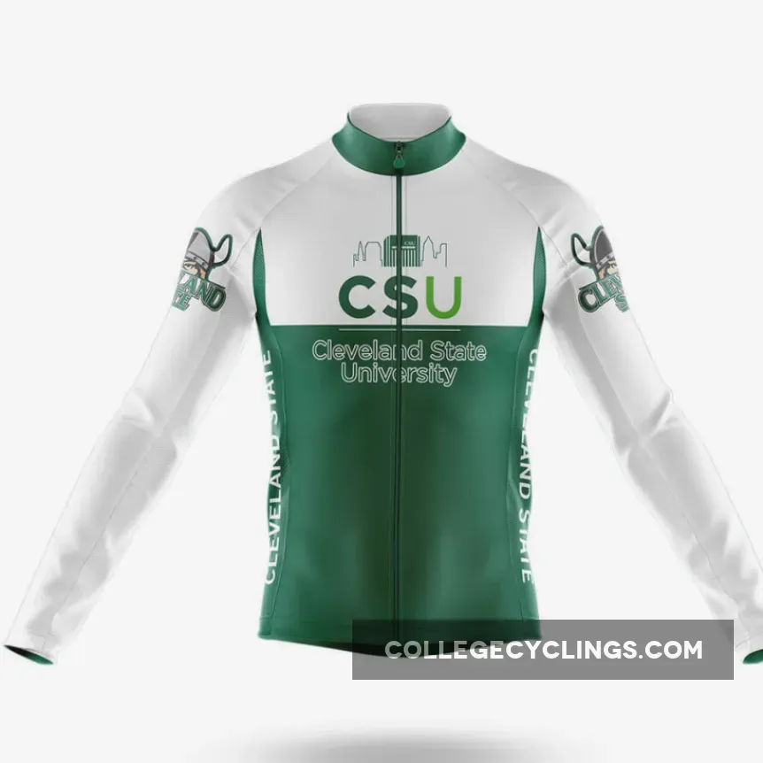 Cleveland State University V2 Long Sleeve Cycling Jersey Only