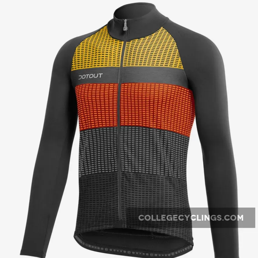 Dotout Fanatica Wool Long Sleeves Jersey - Black Red Outlet