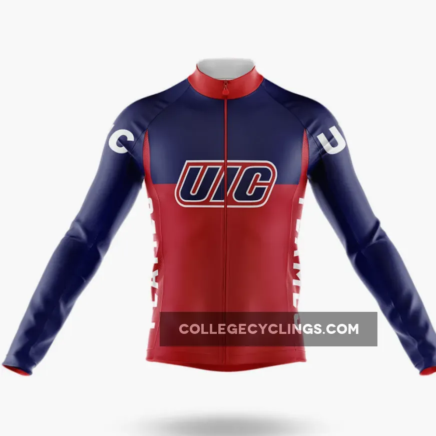 University of Illinois Chicago Long Sleeve Cycling Jersey Ver.2