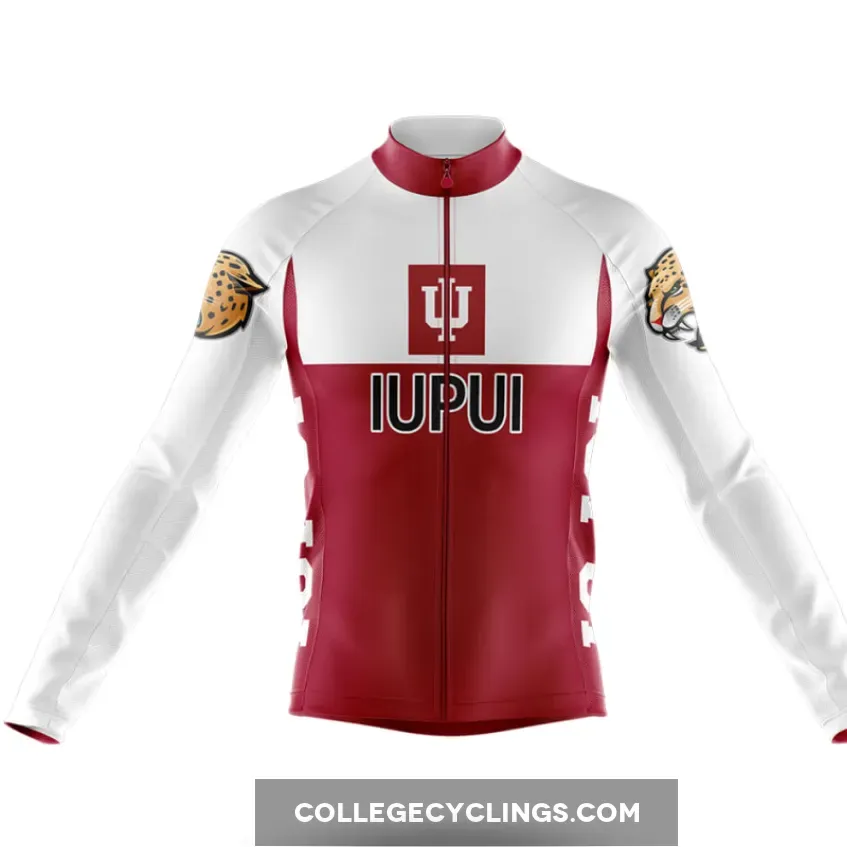 Indiana University–Purdue University Indianapolis V2 Long Sleeve Cycling Jersey Only