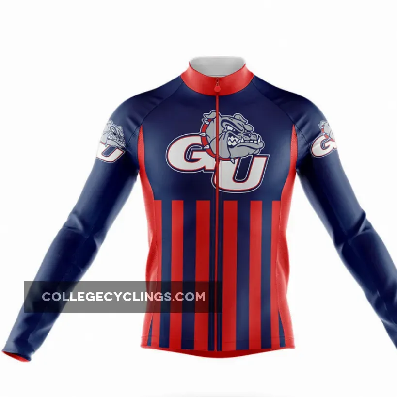 Gonzaga University USA Long Sleeve Cycling Jersey Only