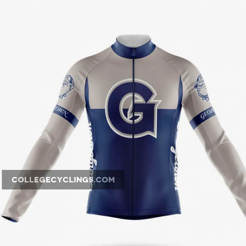 Georgetown University V2 Cycling Kit - Long Sleeve Jersey