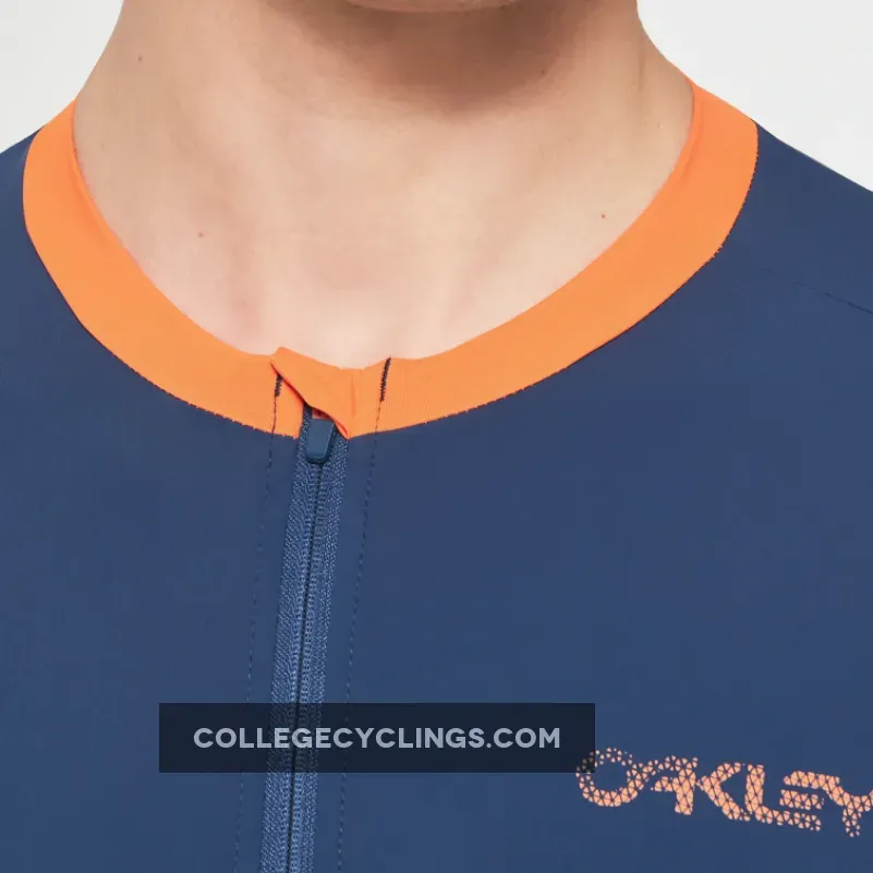 Oakley Element Long Sleeves Jersey - Blue For Sale