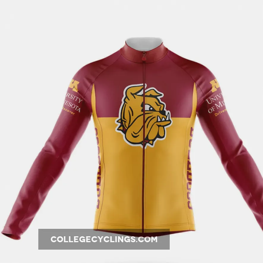 University of Minnesota Duluth Long Sleeve Cycling Jersey Ver.2
