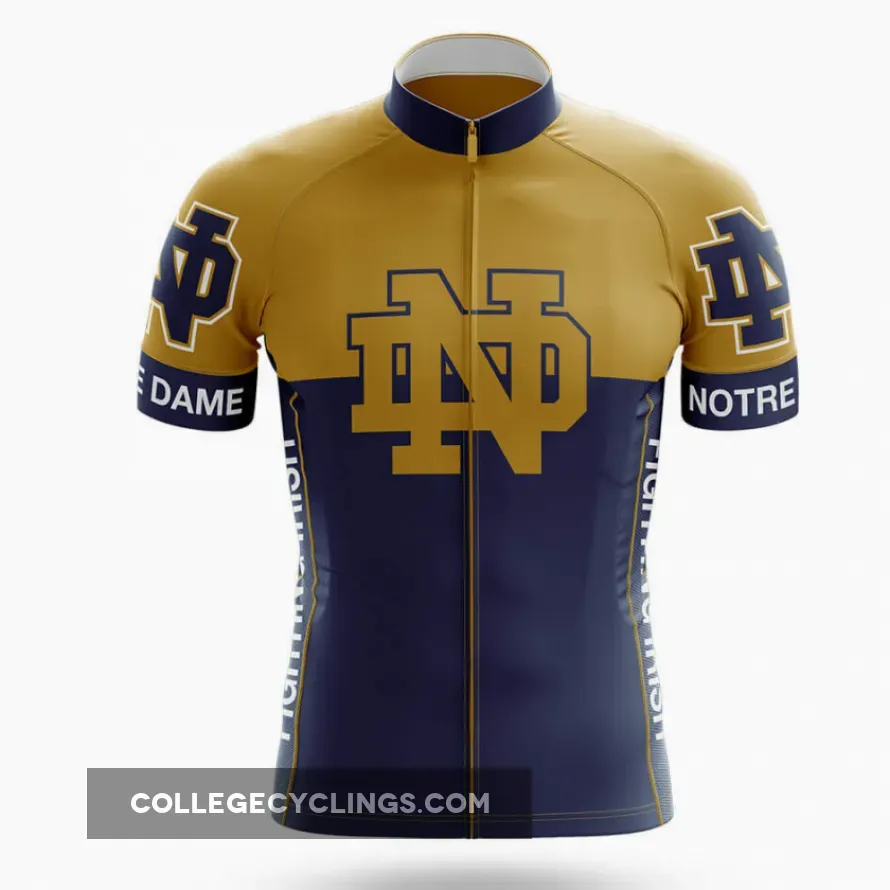 The Irish V2 - Men's Cycling / Jersey Only / Notre Dame Cycling Jersey