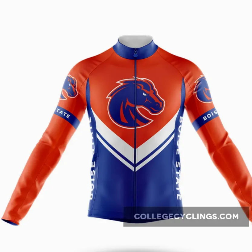 Boise State University Long Sleeve Cycling Jersey Ver.3