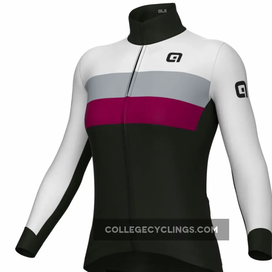 Ale Off Road Gravel Chaos long sleeve woman jersey - Grey, Chaosfrau