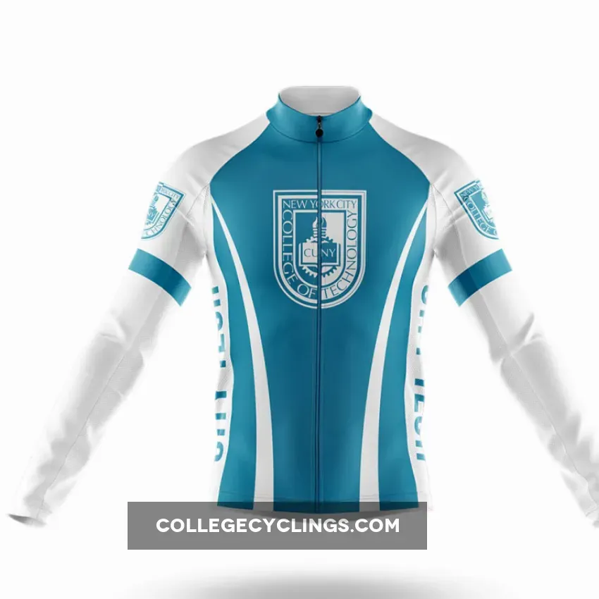 New York City College of Technology Long Sleeve Cycling Jersey Only
