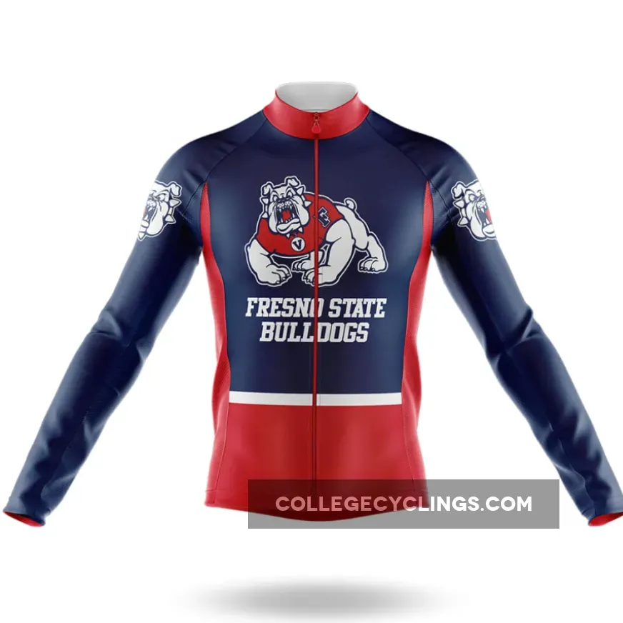Fresno State Bulldogs Long Sleeve Cycling Jersey Restock