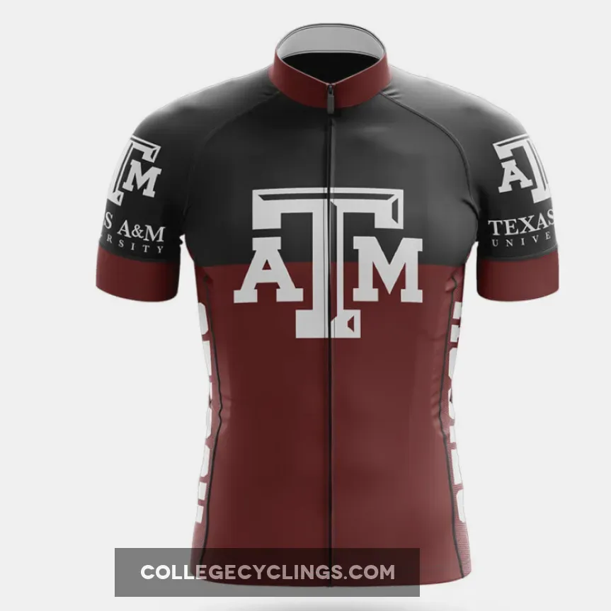 Texas A&M V2 - Men's Cycling / Jersey Only Brand New