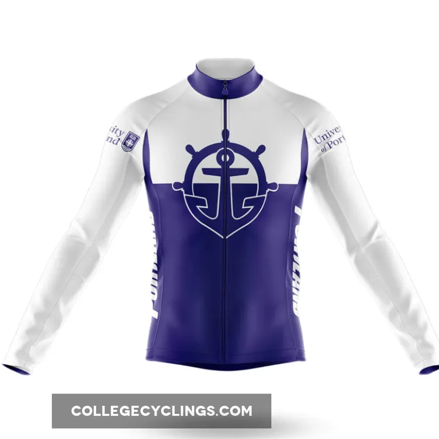 University of Portland Long Sleeve Cycling Jersey Ver.2 | UNIVERSITY OF PORTLAND GEAR