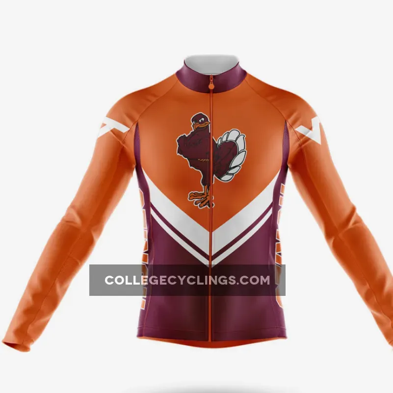 Online Virginia Tech V3 Long Sleeve Cycling Jersey Only