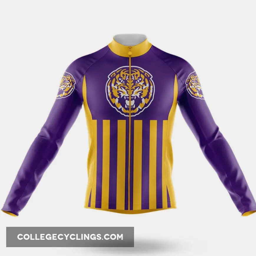 Louisiana State University USA Long Sleeve Cycling Jersey Only