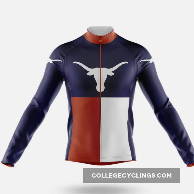 University of Texas Austin TX Cycling Kit - Long Sleeve Jersey