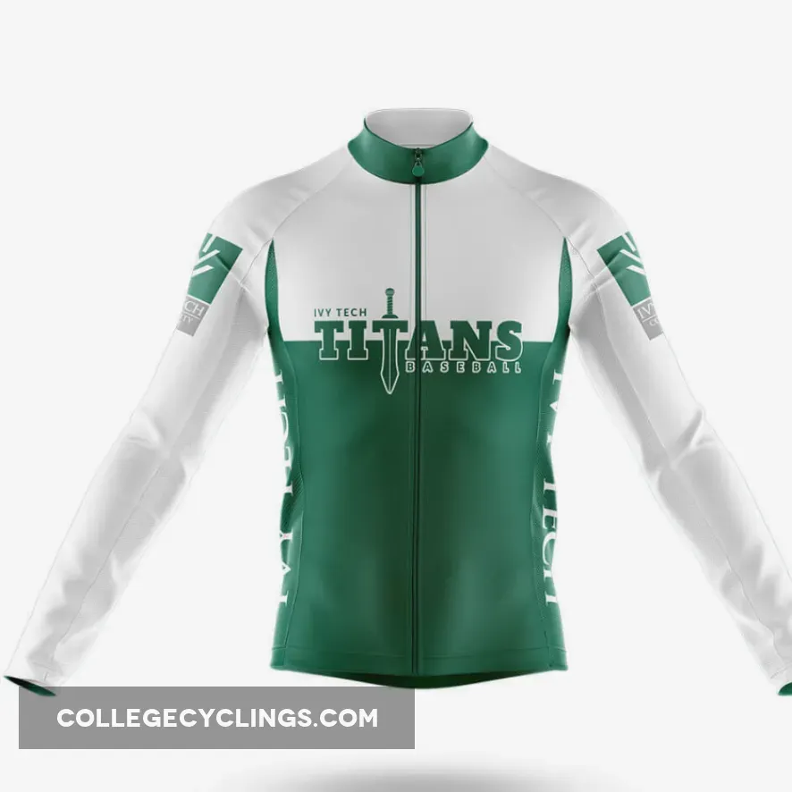 Ivy Tech Community College Long Sleeve Cycling Jersey Ver.2