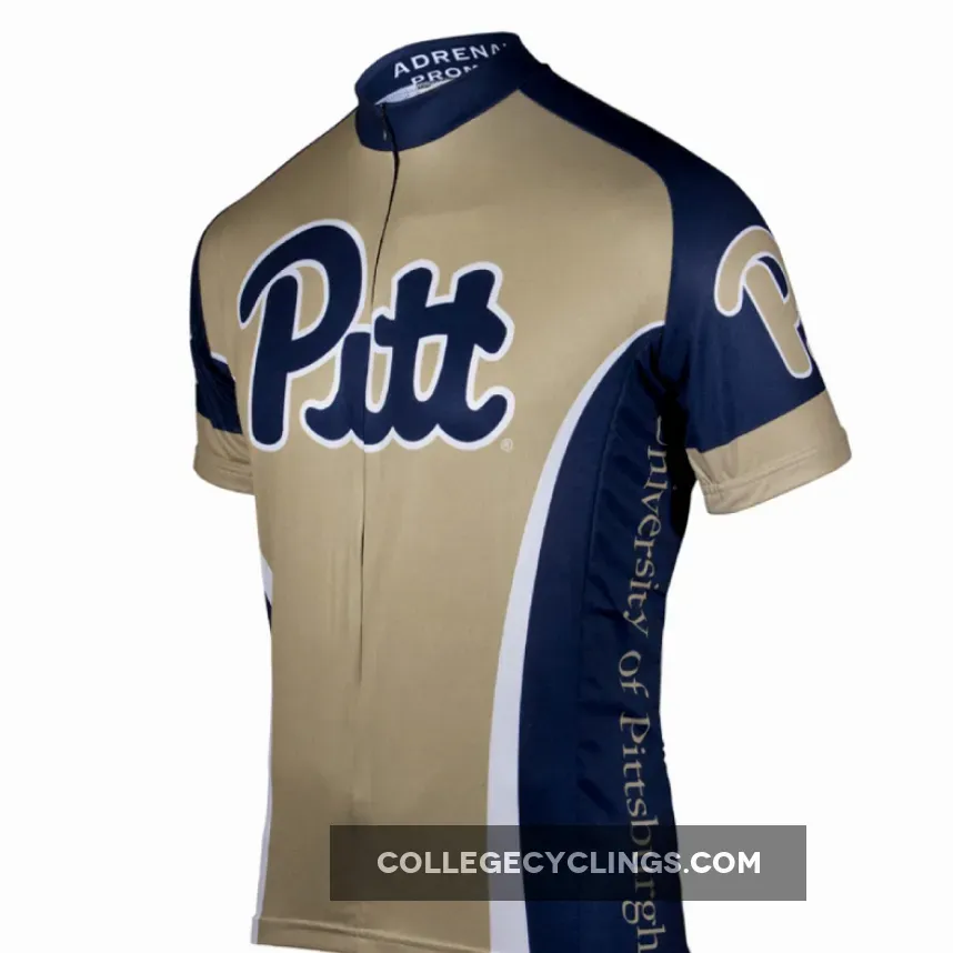 Pitt University of Pittsburgh Panthers Cycling Short Sleeve Jersey