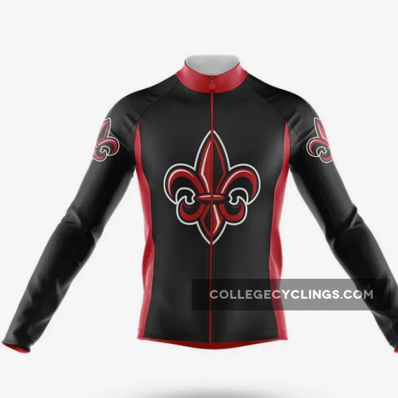 Where To Buy Louisiana Lafayette Long Sleeve Cycling Jersey