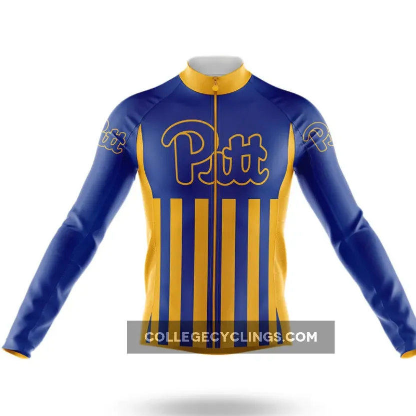 University of Pittsburgh USA Long Sleeve Cycling Jersey