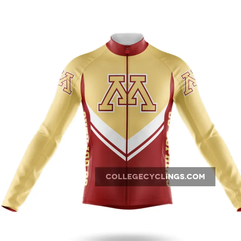 University of Minnesota Long Sleeve Cycling Jersey Ver.3
