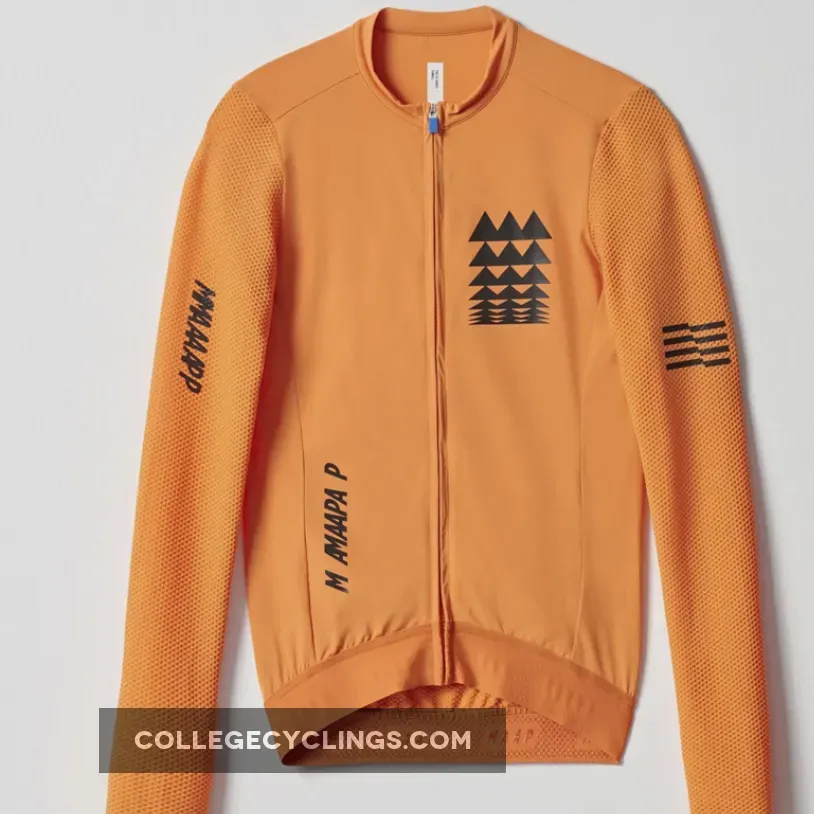 Maap Shift Pro Base Long Sleeves Jersey - Orange Brand New