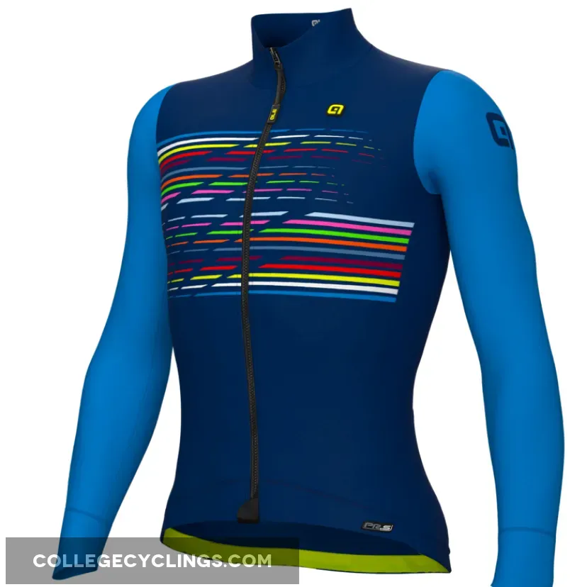 Ale PR-S Logo Long Sleeve Jersey - Blue To Buy