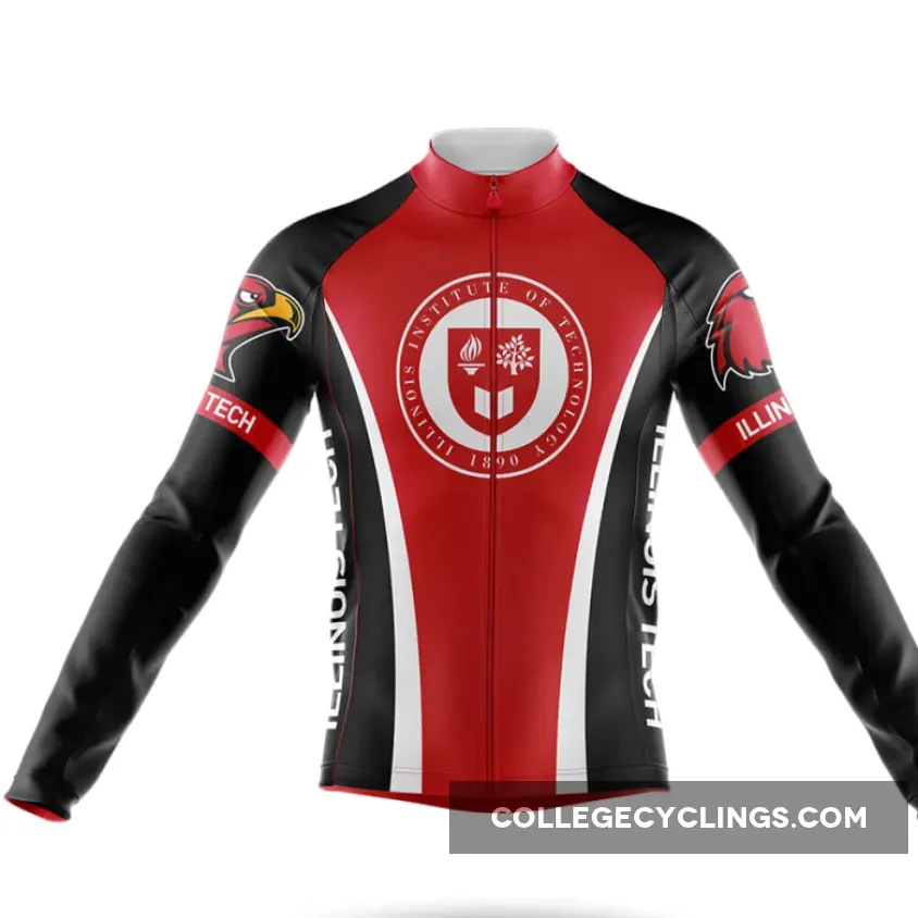 Illinois Institute of Technology Long Sleeve Cycling Jersey Only