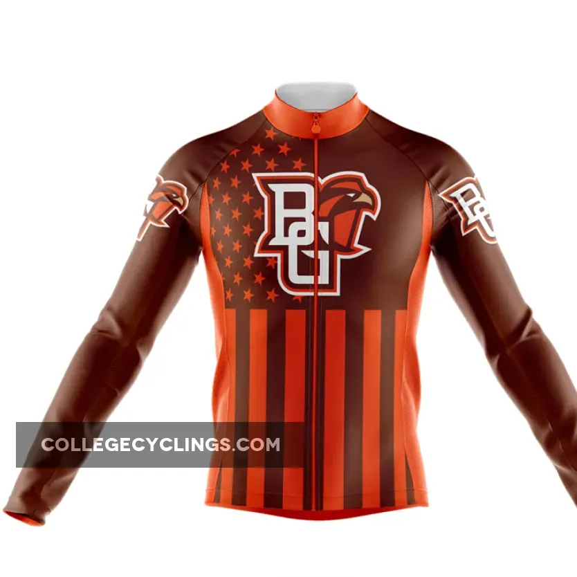 Bowling Green State University USA Long Sleeve Cycling Jersey