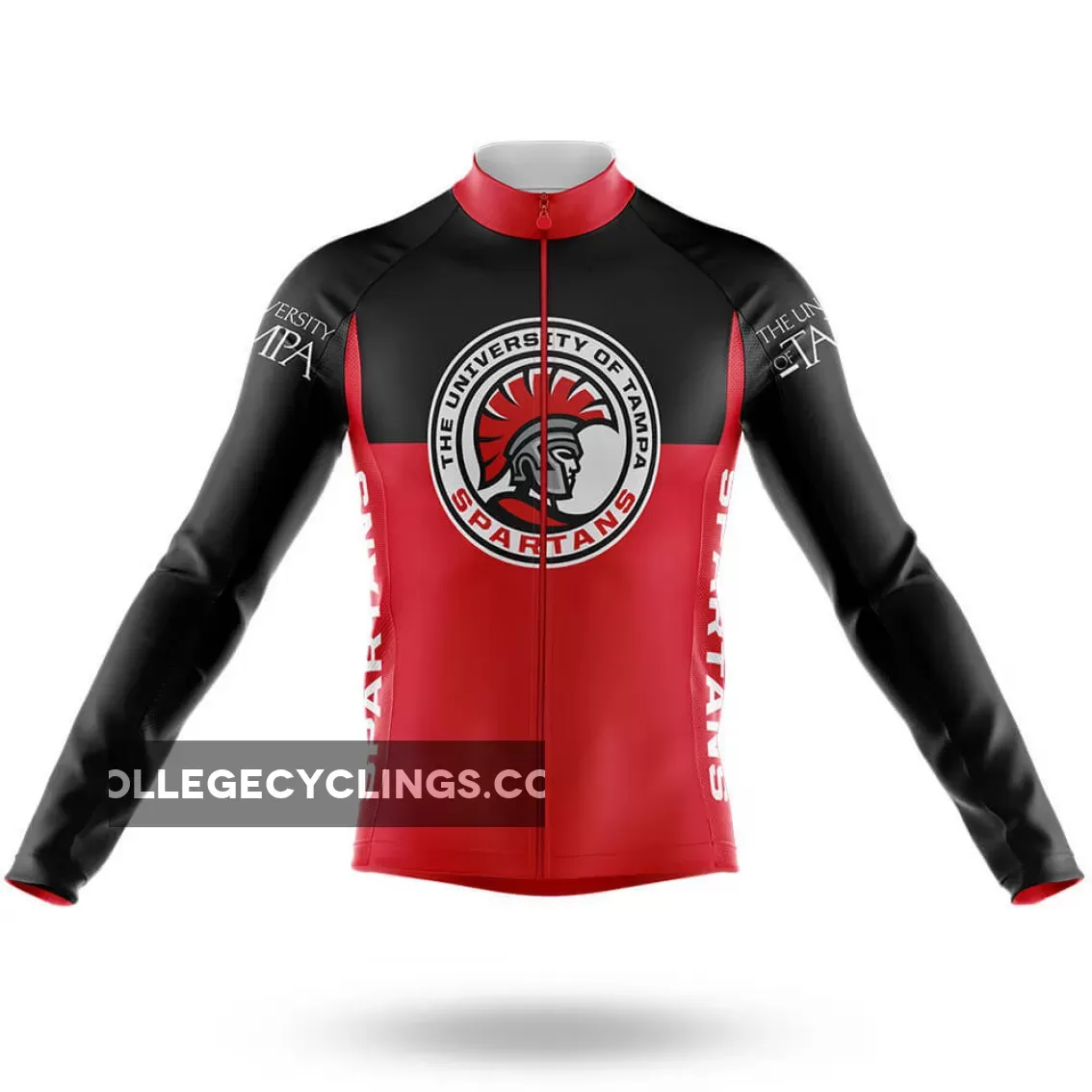 University of Tampa Long Sleeve Cycling Jersey Ver.2