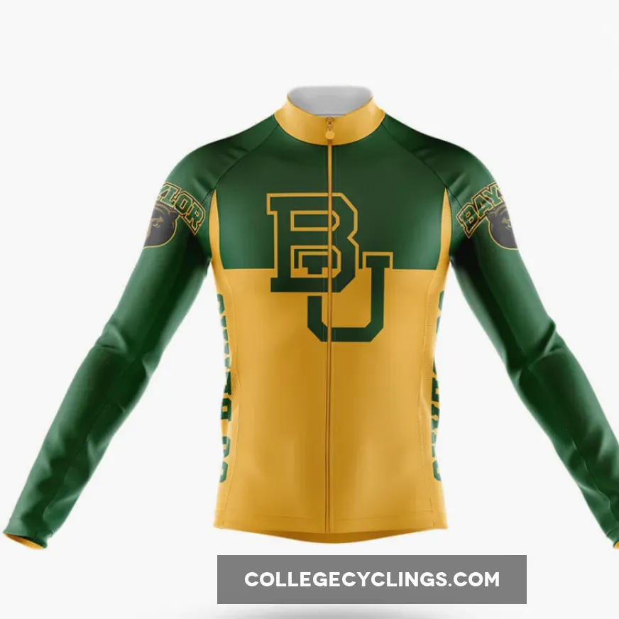 Baylor University V2 Long Sleeve Cycling Jersey Only