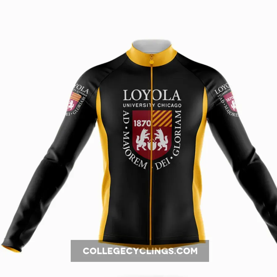 Loyola University Chicago 1870 Long Sleeve Cycling Jersey