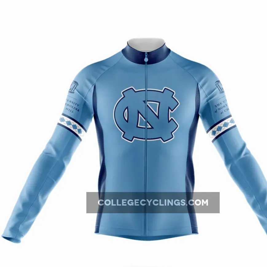 University of North Carolina Long Sleeve Cycling Jersey Ver.3