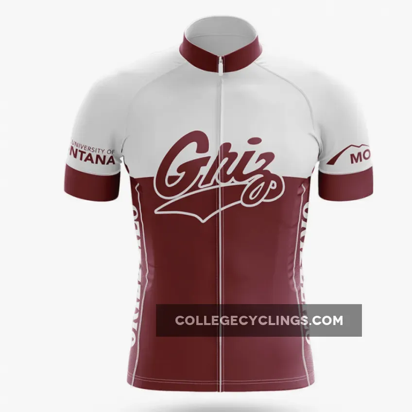 University of Montana V2 - Men's Cycling / Jersey Only Montana Cycling Jersey