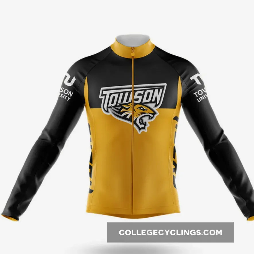 Towson University Long Sleeve Cycling Jersey Ver.2 Restock